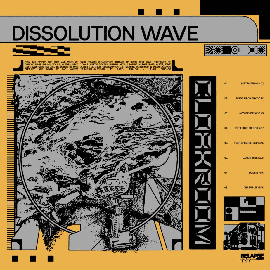 Cloakroom – Dissolution Wave (2022 Relapse&nbsp;Records)
